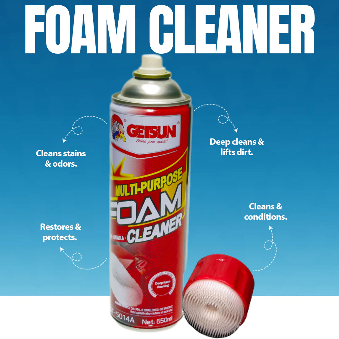 Multipurpose foam cleaner (2 pieces)